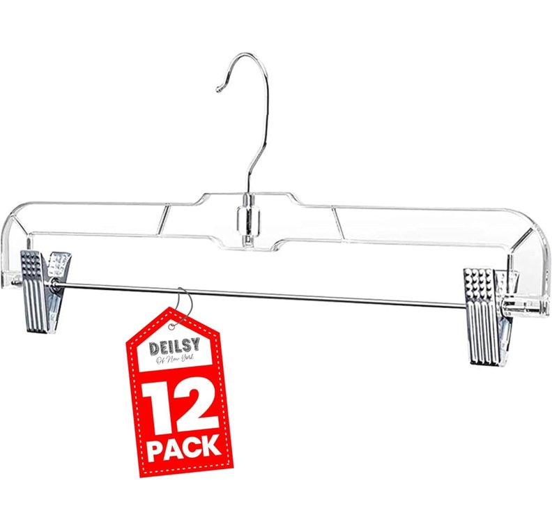 Set of 12 Pant Hangers 