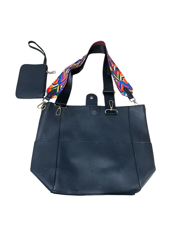 Black Purse with 2 Straps 