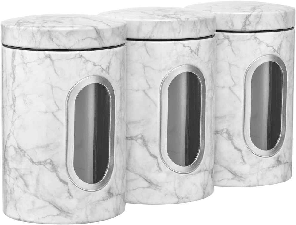 3 Piece Food Storage Canisters 