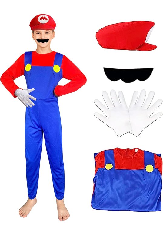 Super Mario Costume 3T-4T