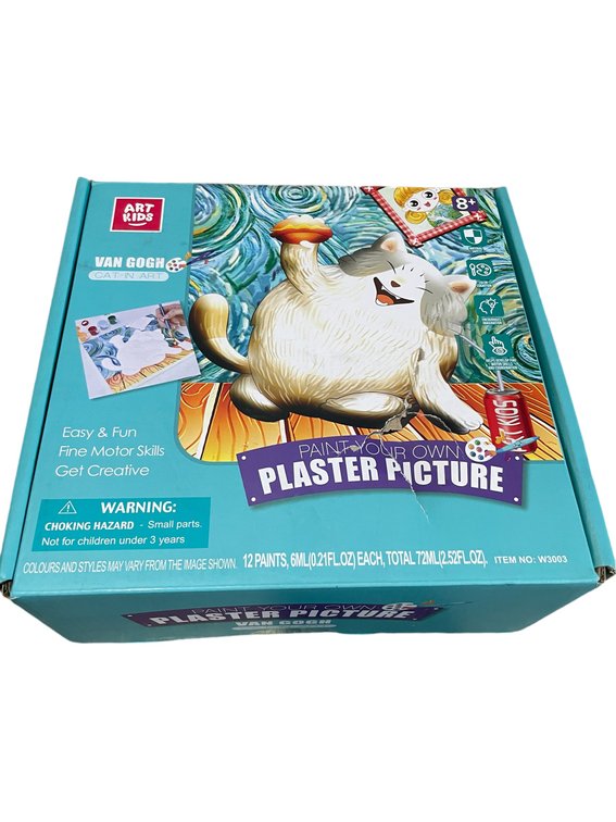 Plaster Picture Kit  - Cat