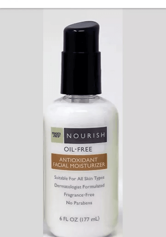 Set of 4 - Trader Joe's Nourish Antioxidant Facial Moisturizer All Skin Types Oil-Free