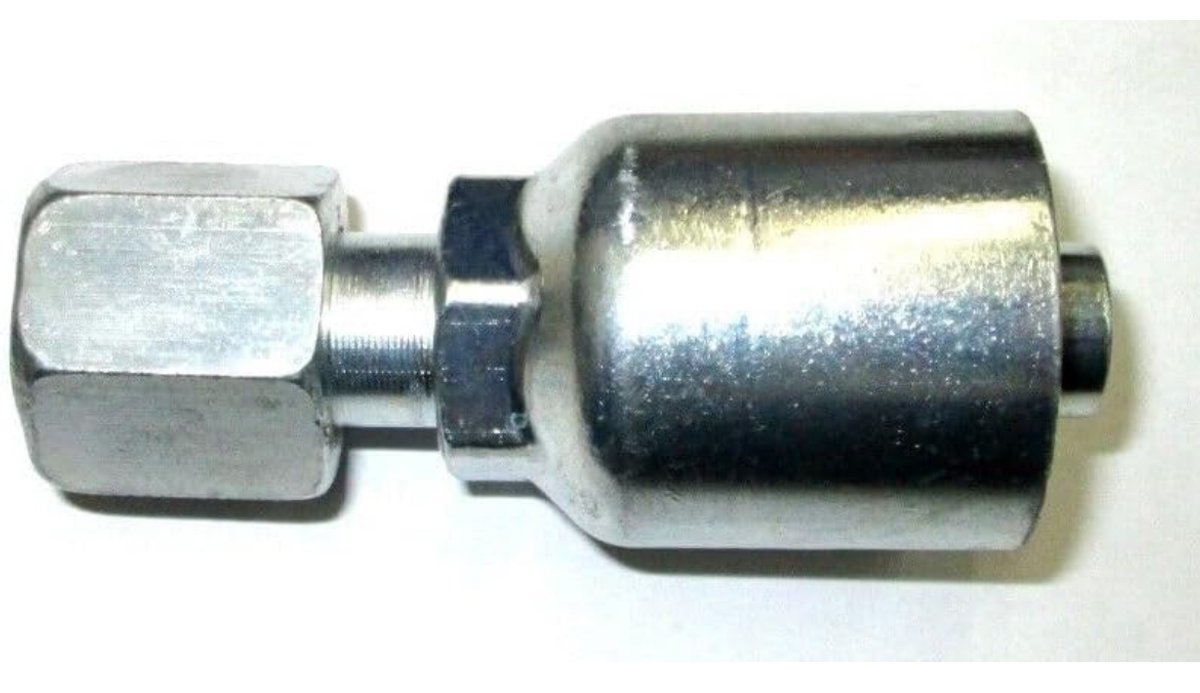 Set of 12 Male Hydraulic Hose Crimp Fittings
