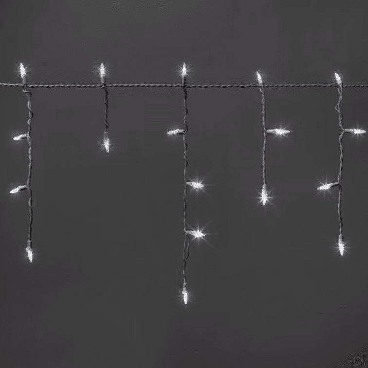 70ct Led Christmas Icicle Lights With White Wire - Wondershop™ 
