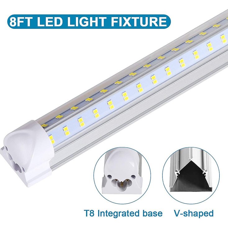 LED T8 tube light 3 pack
