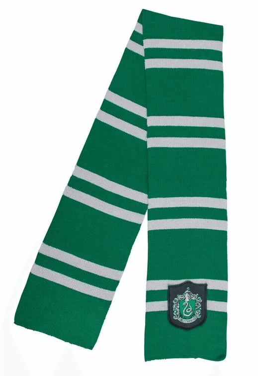 Harry Potter Movie Slytherin 60" Knit Scarf Wizarding World Costume Accessory