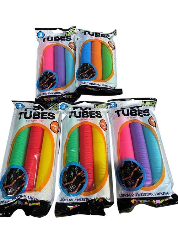 Set of 5 Pop Tubes Toys