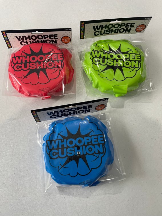 Pack of 3 Whoopie Cushions 