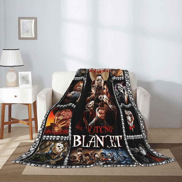 Horror Movie Blanket Fleece Throw Blanket