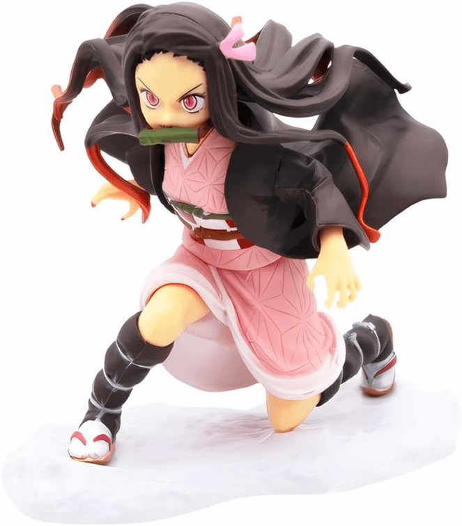 DEMMOENSLA Nezuko Kamado Anime Figure Kimetsu no Yaiba Demon Anime Figures