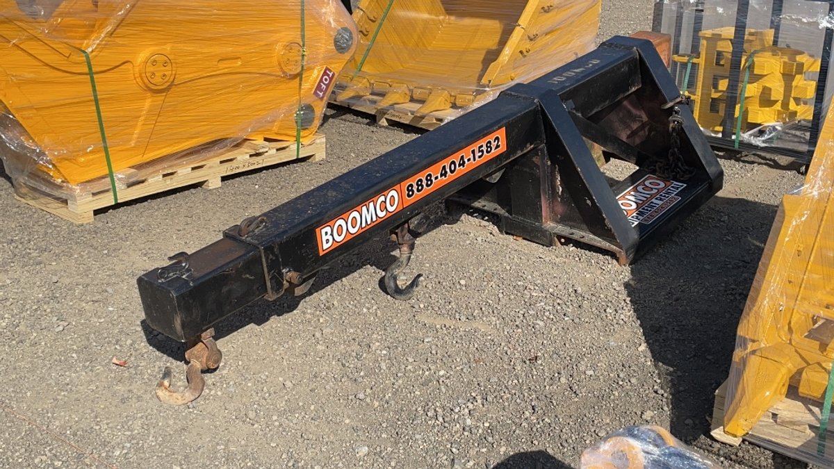 PALLET FORK ADJUSTABLE BOOM POLE