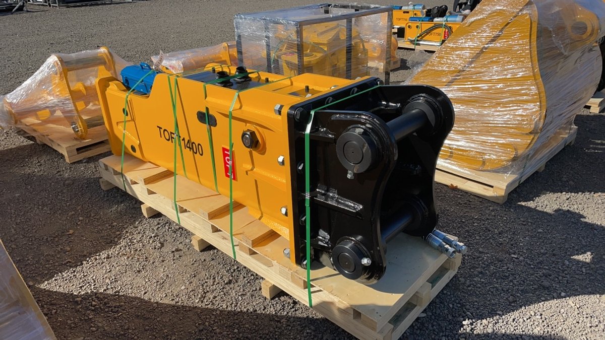 UNUSED TOFT 1400 EXCAVATOR BREAKER