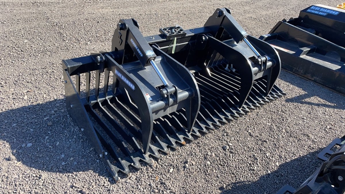 BLUE DIAMOND 84" SEVER DUTY SKELETON GRAPPLE