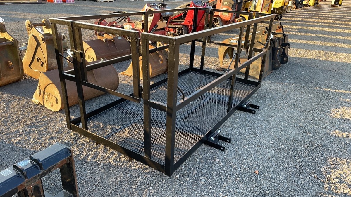 4' X 8' FORKLIFT MAN BASKET
