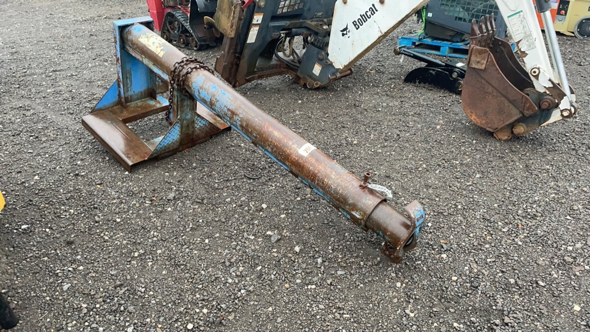 PALLET FORK ADJUSTABLE BOOM POLE