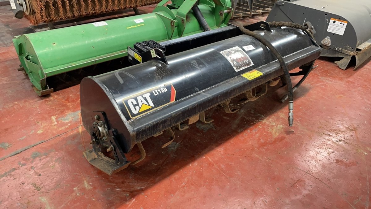CAT LT18B 72" SKID STEER ROTO TILLER ATTACHMENT