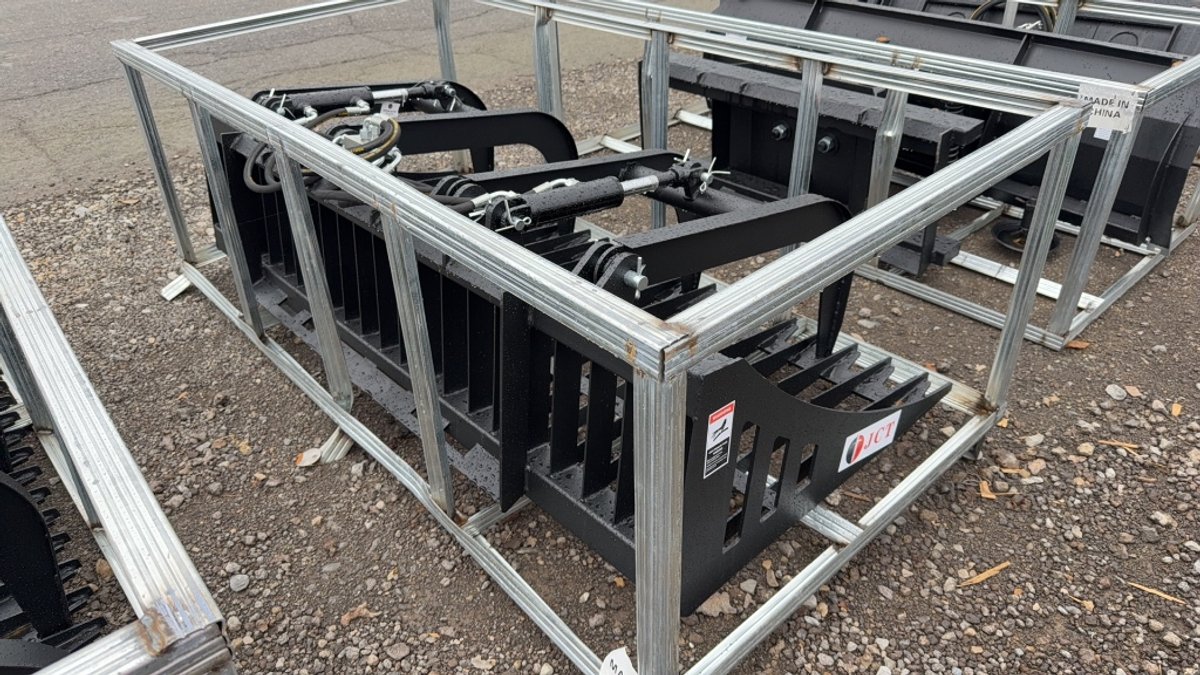 JCT SKID STEER 2 CYLINDER SKELETON GRAPPLE