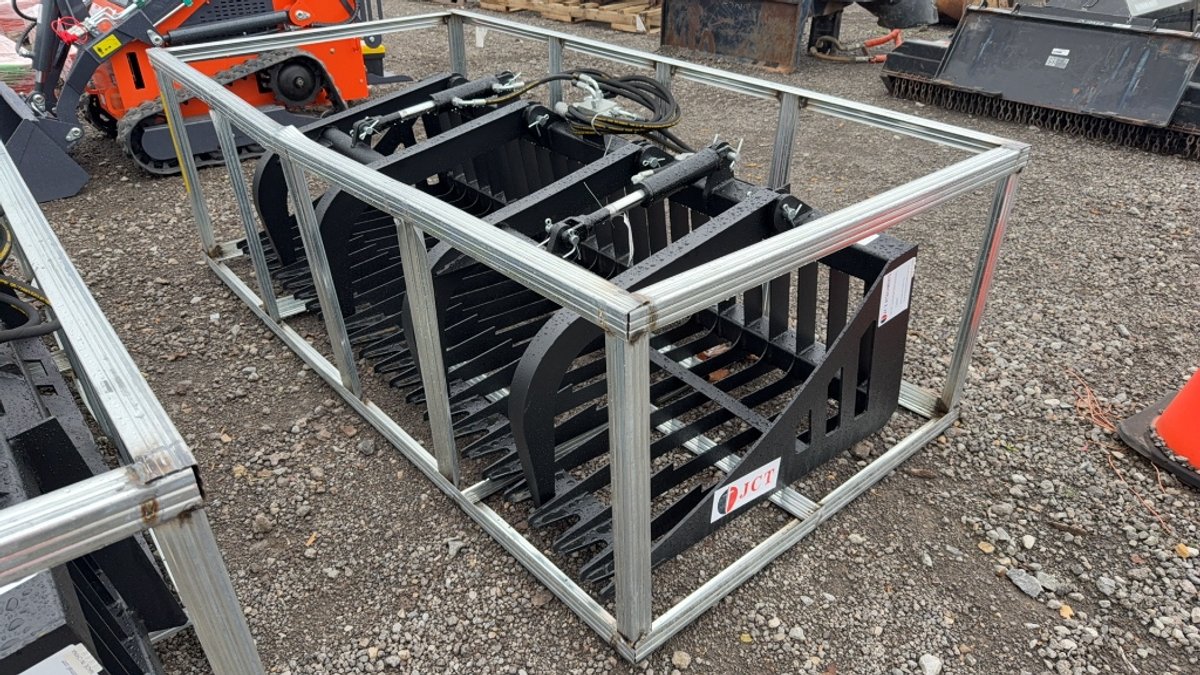 JCT SKID STEER 2 CYLINDER SKELETON GRAPPLE