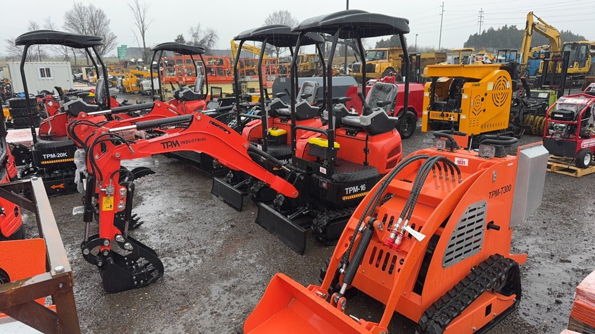 2025 TPM 16 MINI EXCAVATOR