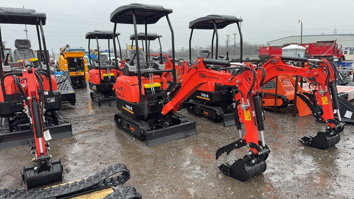2025 TPM 16 MINI EXCAVATOR
