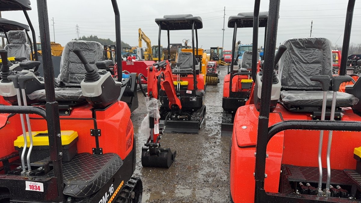 2025 TPM 16 MINI EXCAVATOR