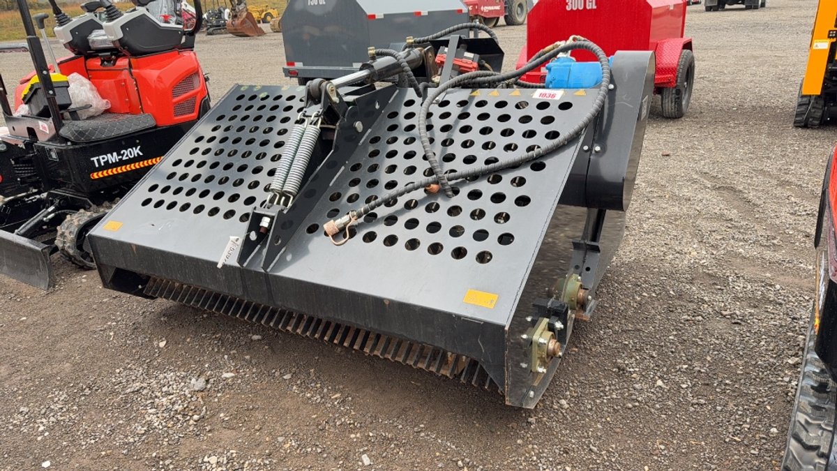 TOPCAT 72" SKID STEER ROCK PICKING BUCKET