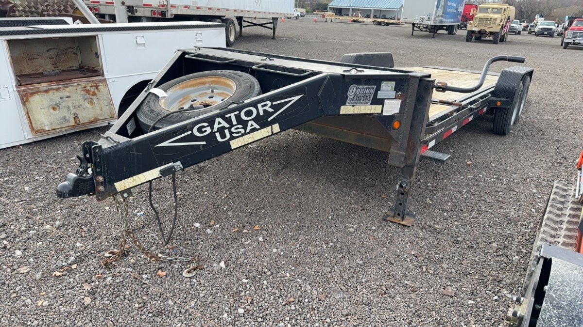 2017 GATORMADE 24' BUMPER PULL TILT DECK TRAILER
