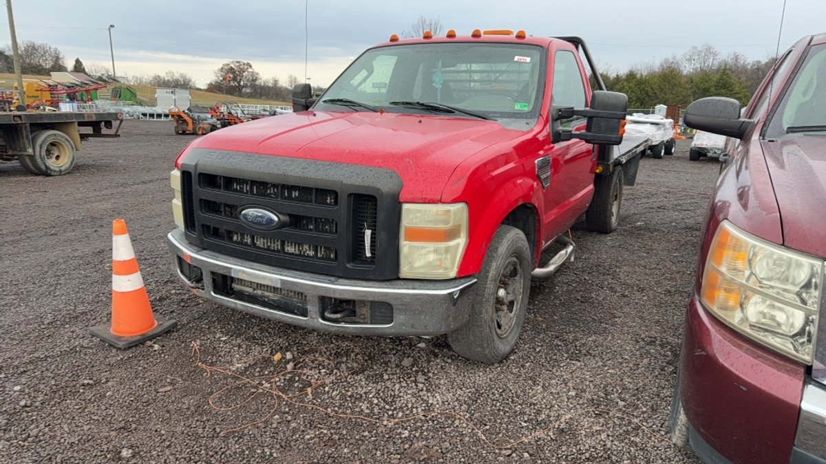 2008 FORD F-250 FLATBED TRUCK