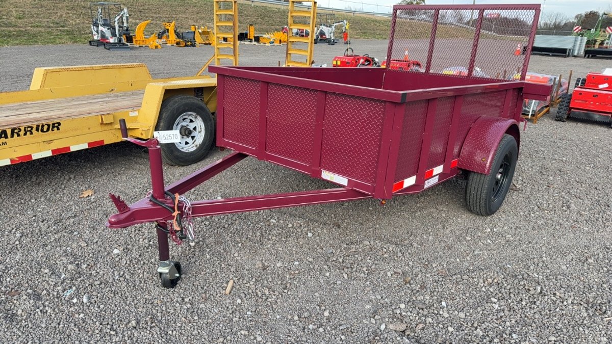 2023 L&L 5' X 8' BUMPER PULL TRAILER