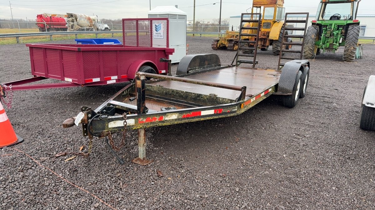 14' BUMPER PULL TRAILER