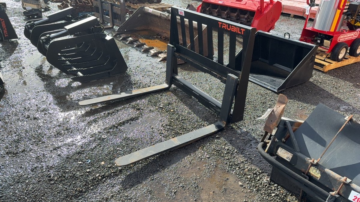 TRUBILT 48" SKID STEER PALLET FORKS