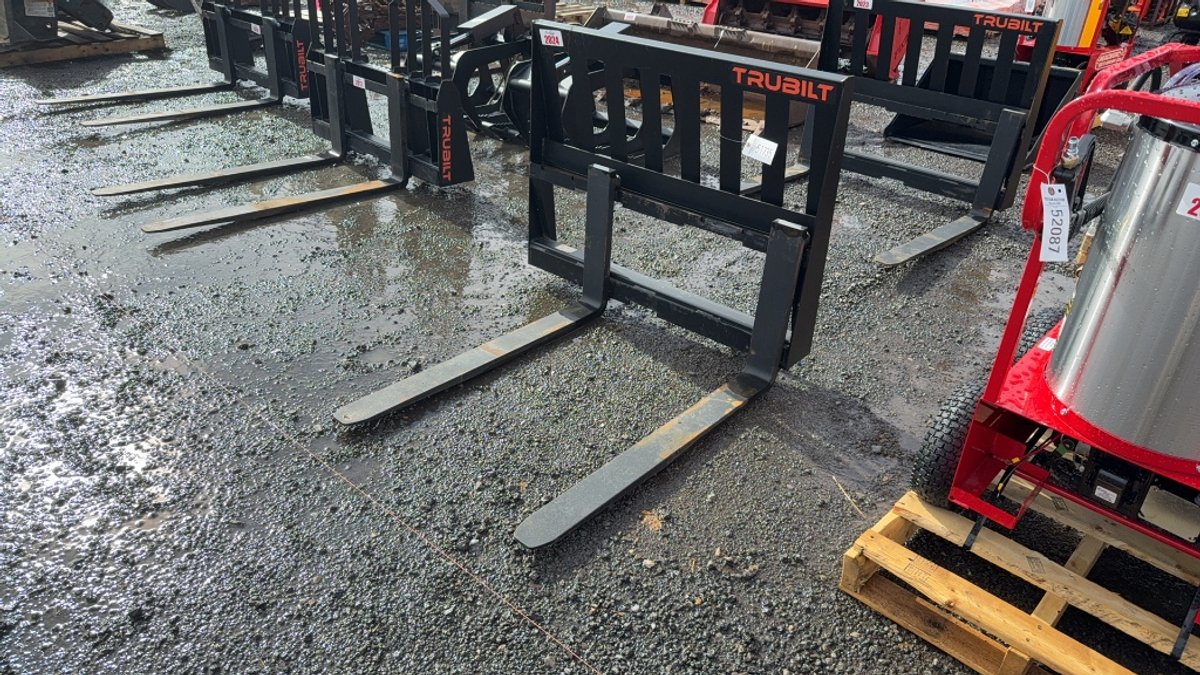 TRUBILT 48" SKID STEER PALLET FORKS