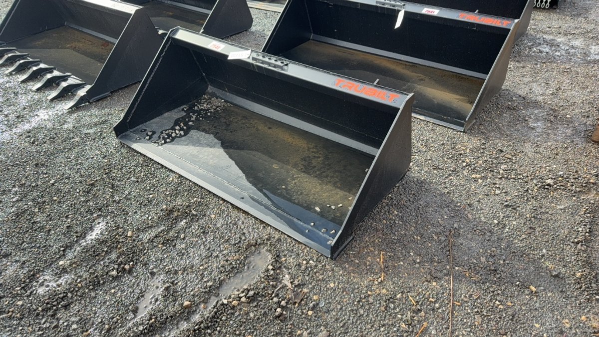 TRUBILT 60" SKID STEER SMOOTH BUCKET