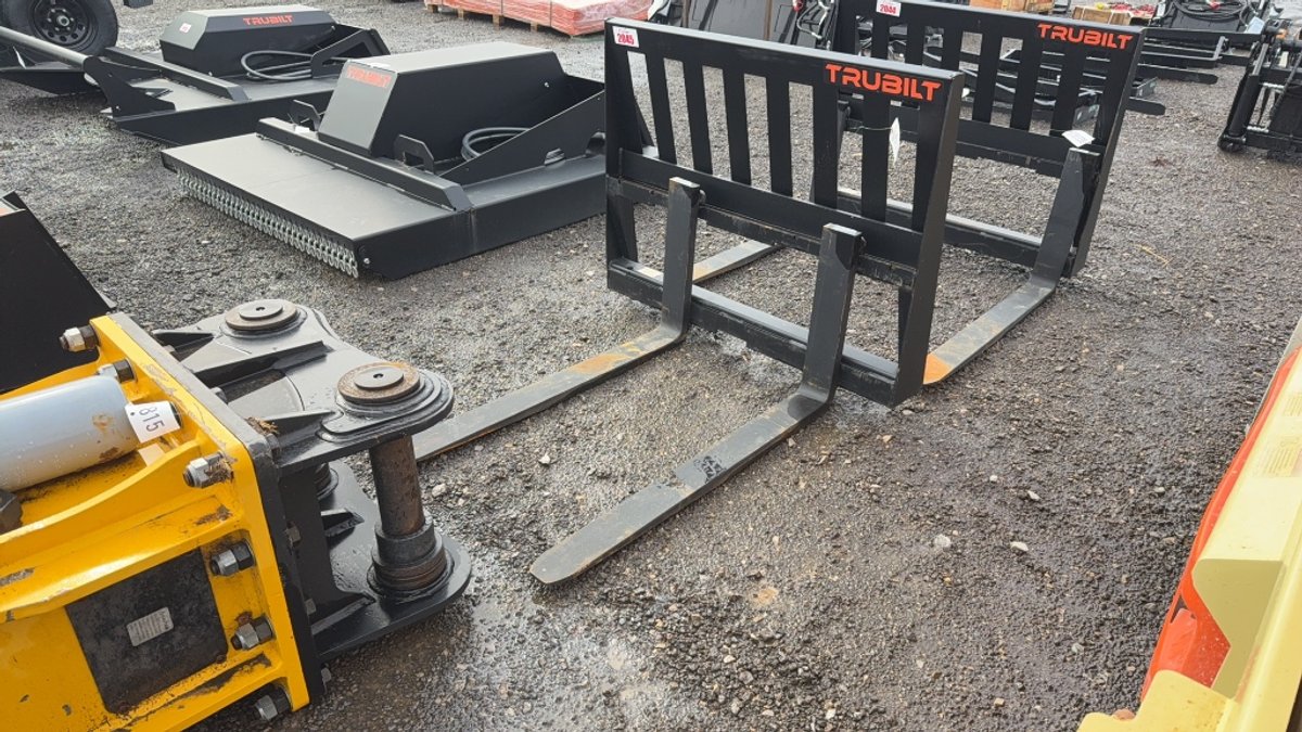 TRUBILT 48" SKID STEER PALLET FORKS