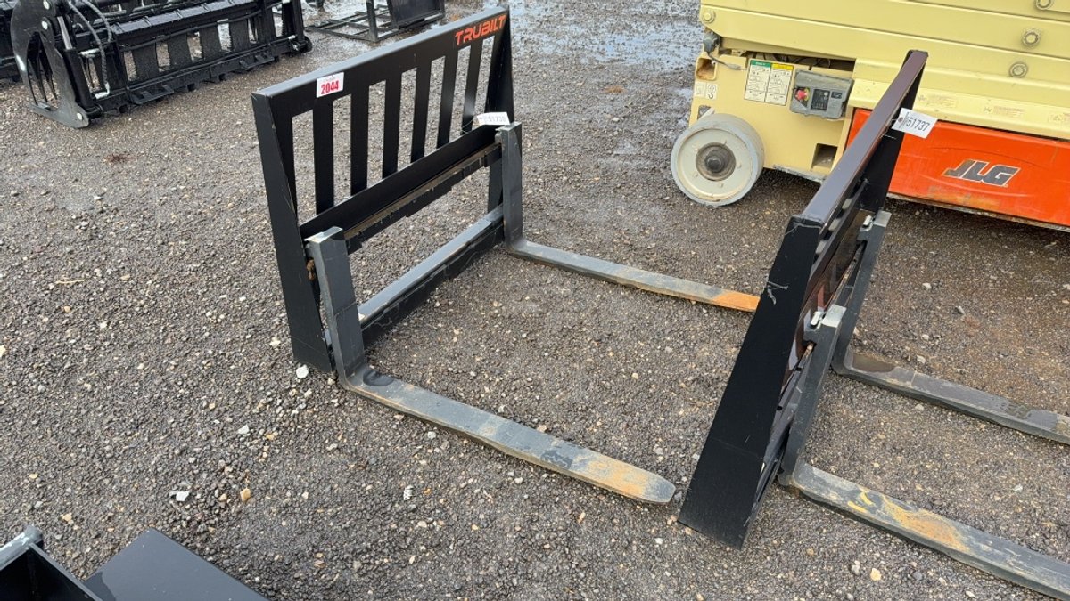 TRUBILT 48" SKID STEER PALLET FORKS