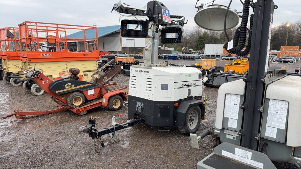 ECO LIGHT EL1250 TOWABLE LIGHT TOWER