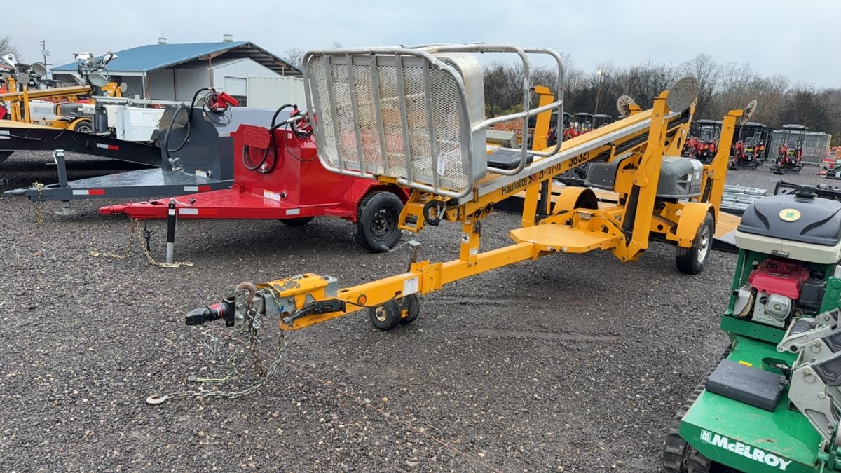 2018 HAULOTTE 3632T ELECTRIC TOWABLE BOOM LIFT