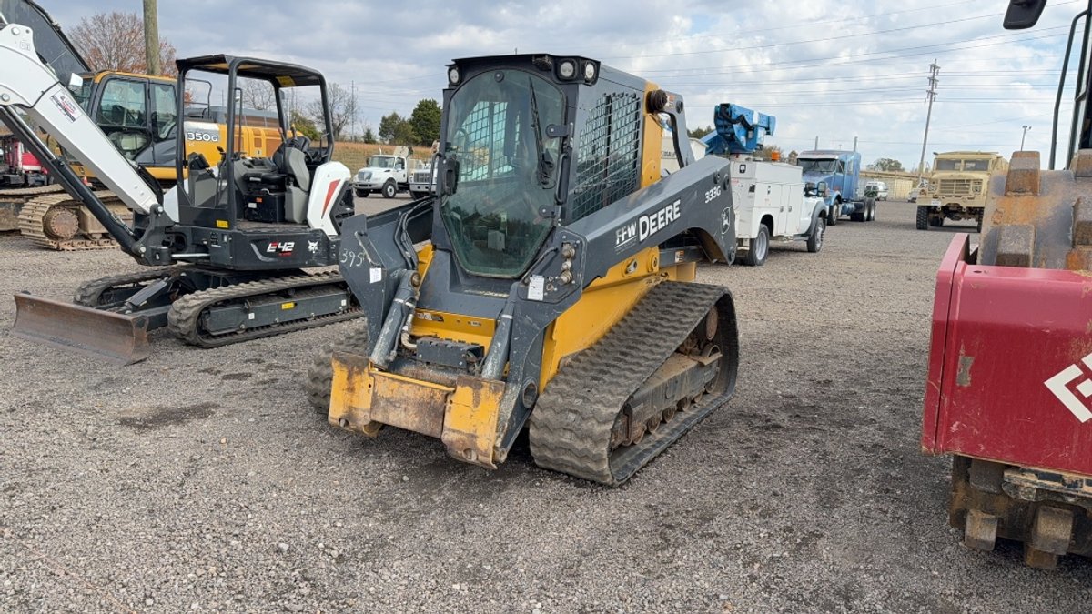 JOHN DEERE 333G TRACK SKID STEER