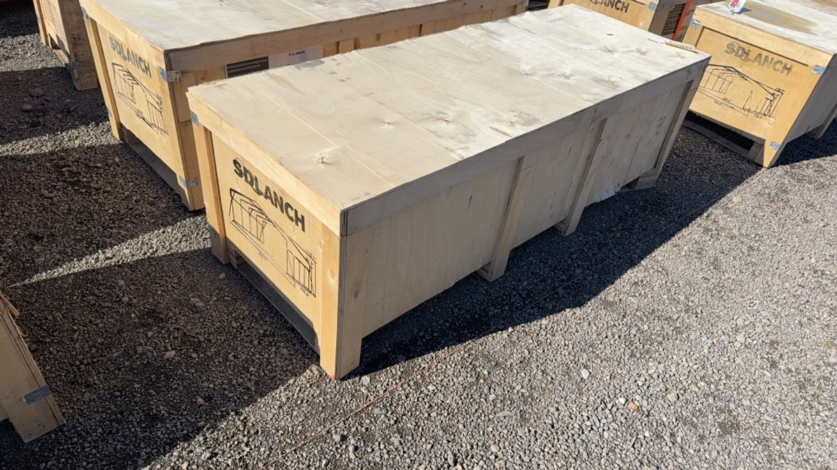 SDLANCH 20' X 20' STEEL CARPORT