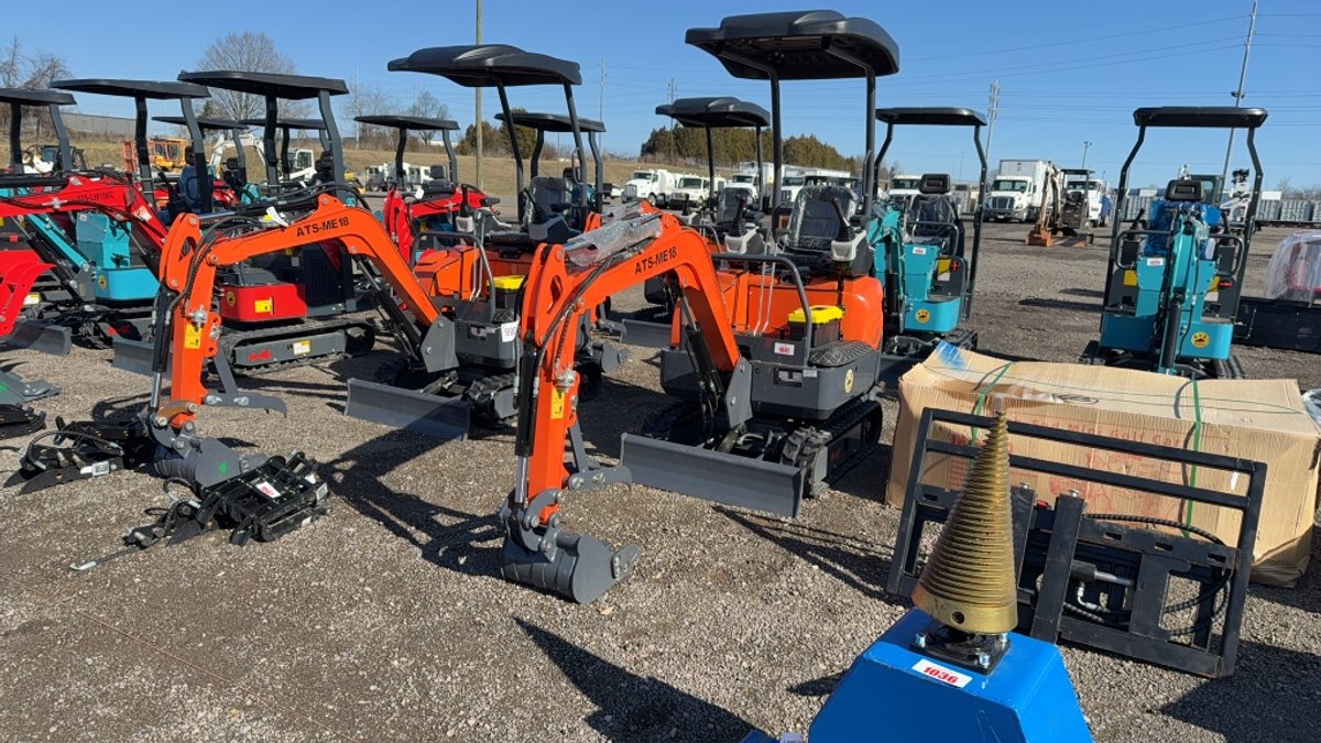 2025 ATS ME18 MINI EXCAVATOR