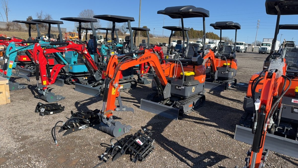 2025 ATS ME18 MINI EXCAVATOR