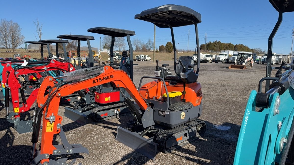 2025 ATS ME18 MINI EXCAVATOR