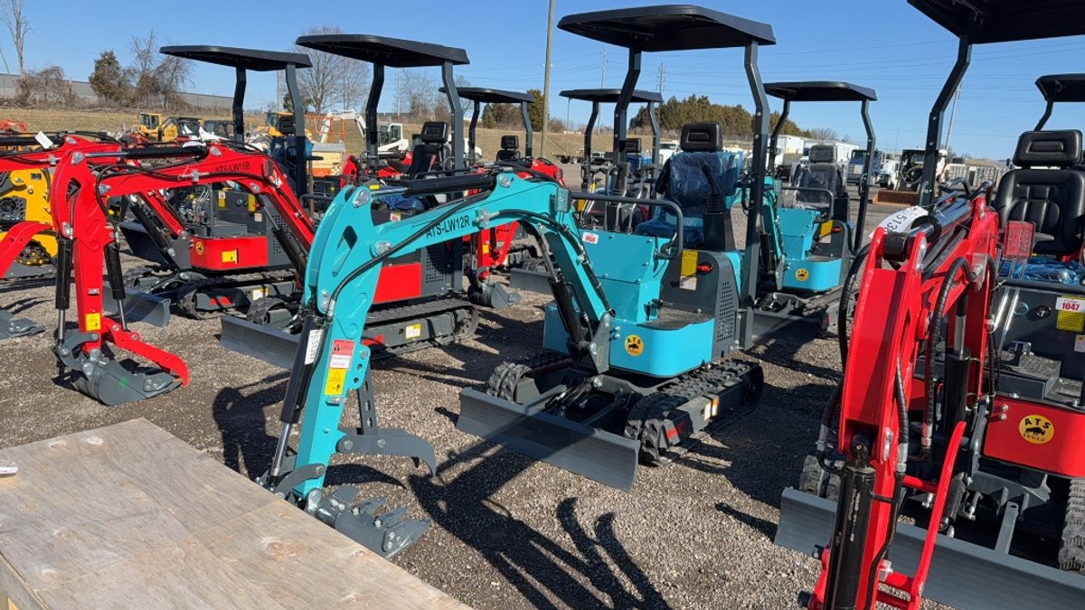 2025 ATS LW12R MINI EXCAVATOR