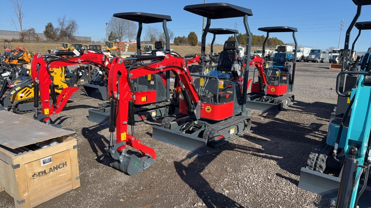 2025 ATS LW15B MINI EXCAVATOR