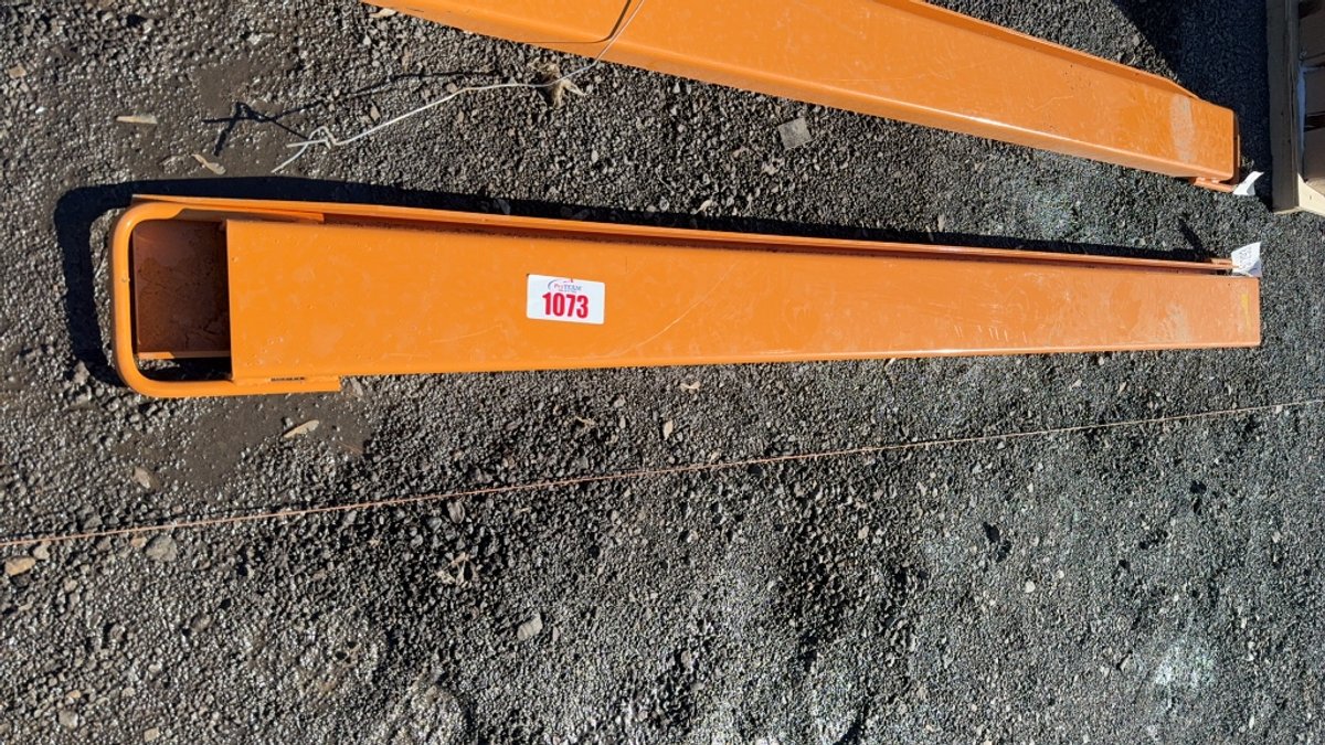 SET OF 84" PALLET FORK EXTENSIONS