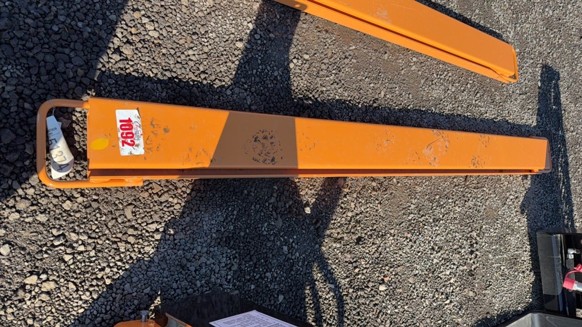 SET OF 84" PALLET FORK EXTENSIONS
