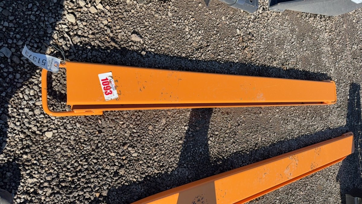 SET OF 84" PALLET FORK EXTENSIONS