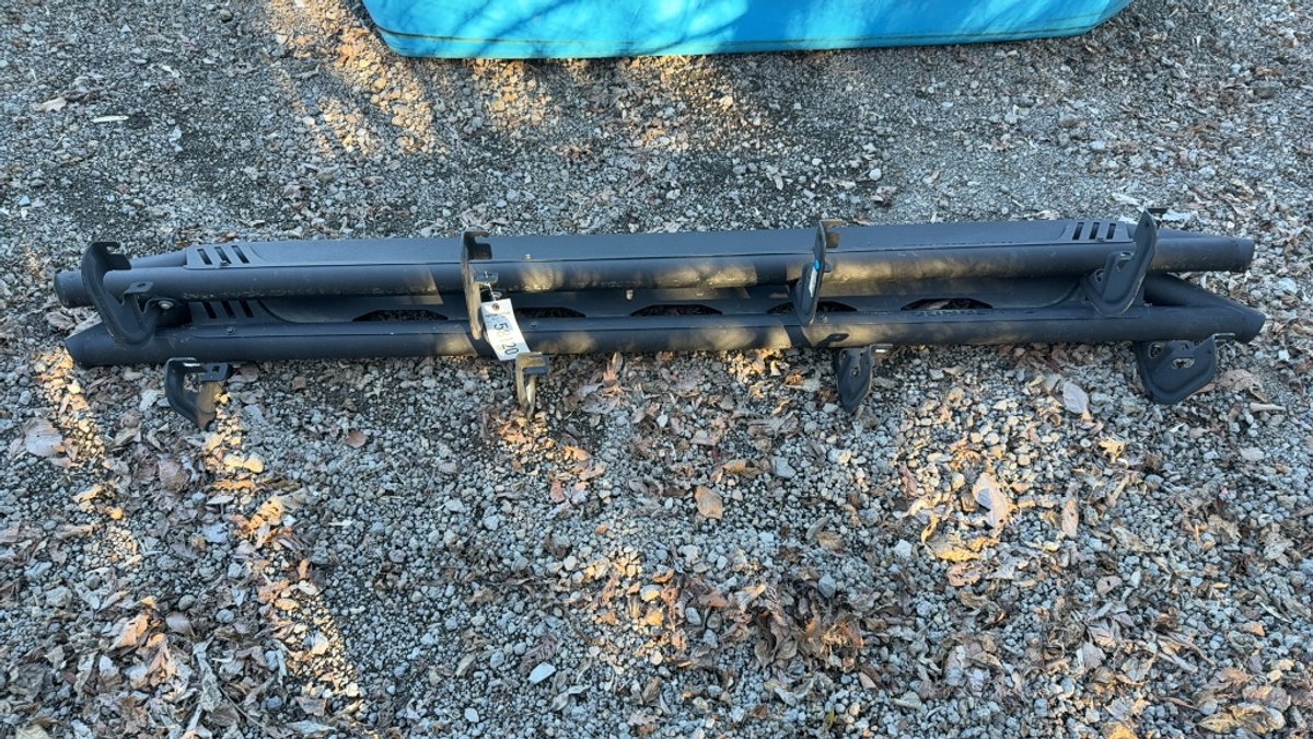 SET OF SILVERADO PICKUP TRUCK STEP BARS