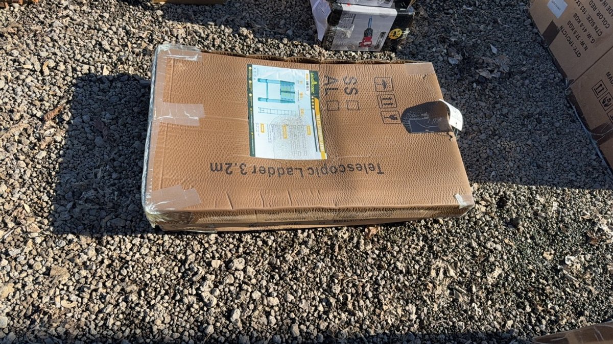 QTY (2) TELESCOPING LADDER