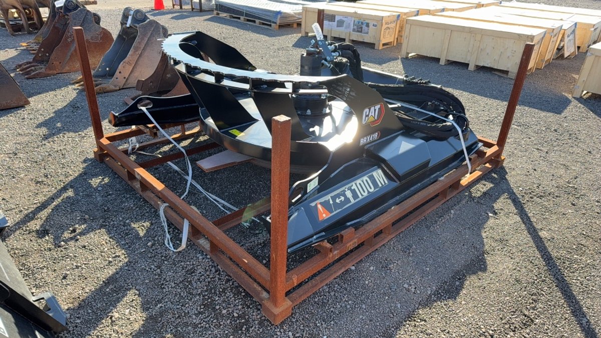 CAT BRX418 66" SKID STEER ROTARY CUTTER